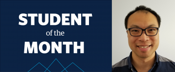 November Student of the Month: Joel Chen