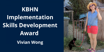 Vivian Wong Awarded the KBHN Implementation Skills Development Award