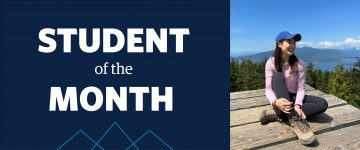 August Student of the Month: Gina Tsai