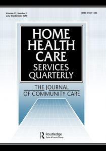 Recent Publication: Dr. Ben Mortenson in Home Health Care Services Quarterly